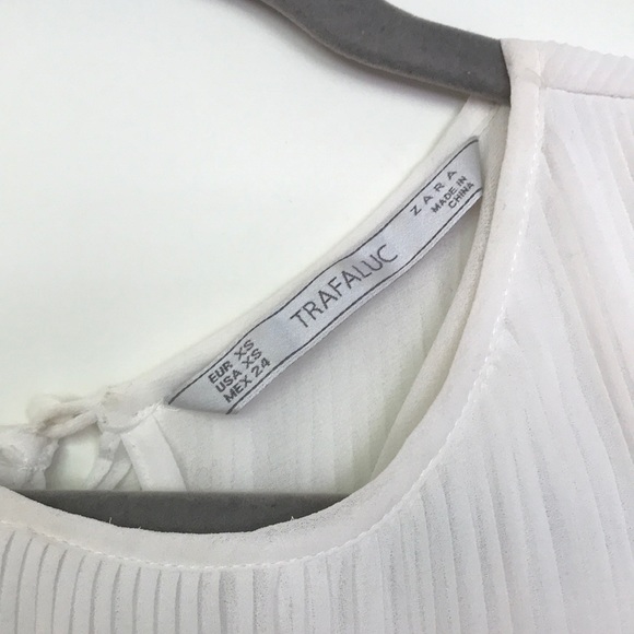 Zara white blouse - Picture 6 of 8